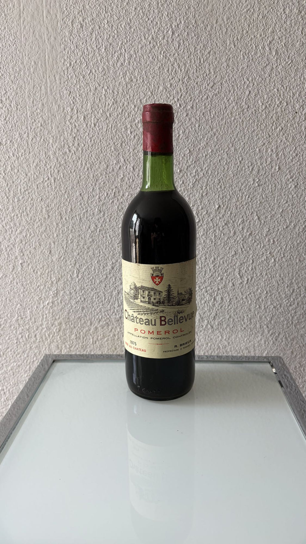 Château Bellevue 1975 – Pomerol – R. Brieux Propriétaire