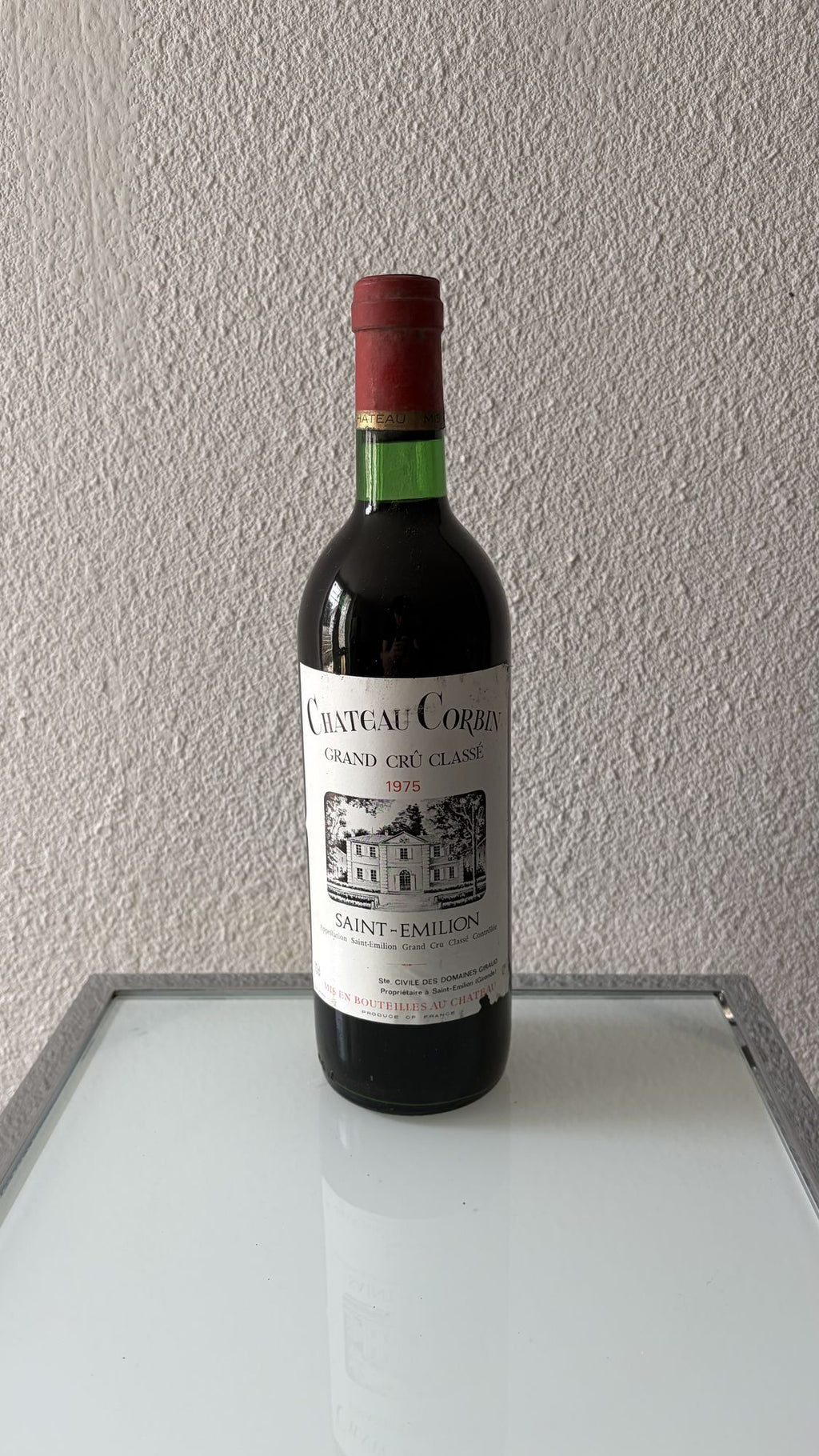 Château Corbin 1975 – Saint-Émilion Grand Cru Classé
