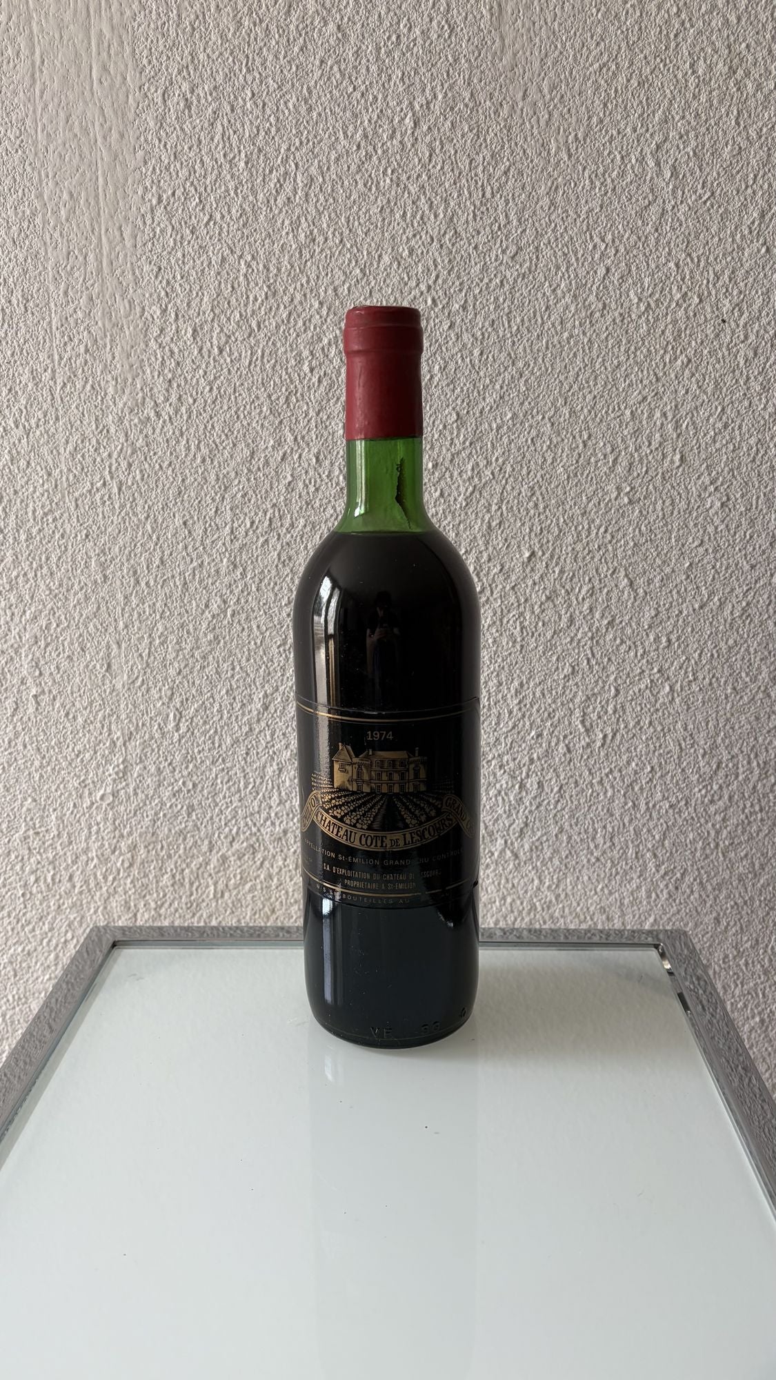 Château Côte de Lescours 1974 – Saint-Émilion Grand Cru