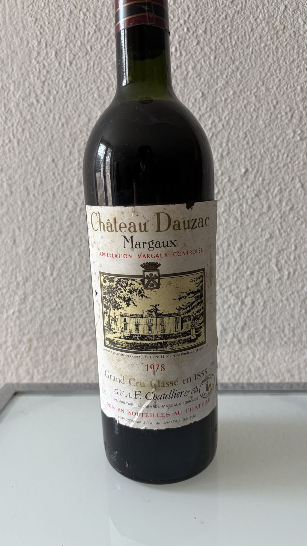 Château Dauzac 1978 – Margaux 5ème Grand Cru Classé 1855
