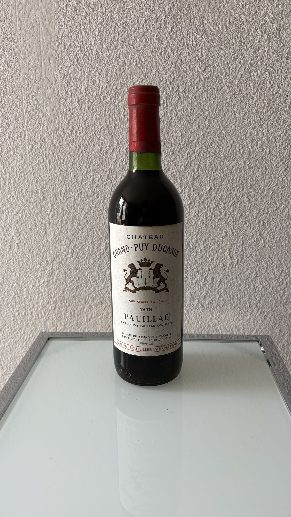 Château Grand-Puy Ducasse 1976 – Pauillac 5ème Grand Cru Classé 1855