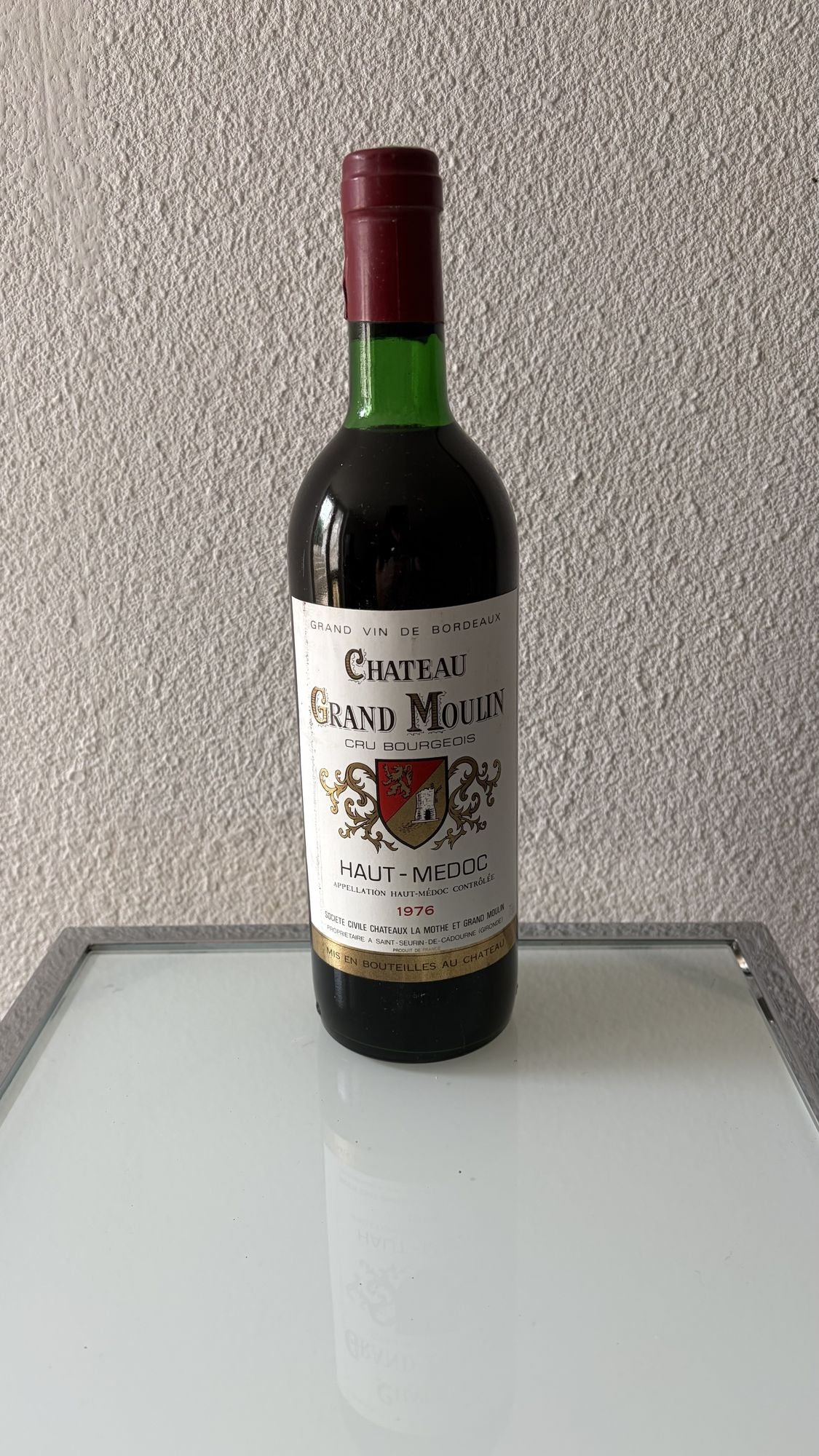 Château Grand Moulin 1976 – Haut-Médoc Cru Bourgeois