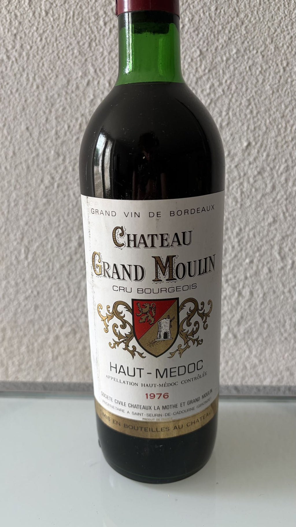 Château Grand Moulin 1976 – Haut-Médoc Cru Bourgeois