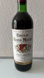 Château Grand Moulin 1976 – Haut-Médoc Cru Bourgeois