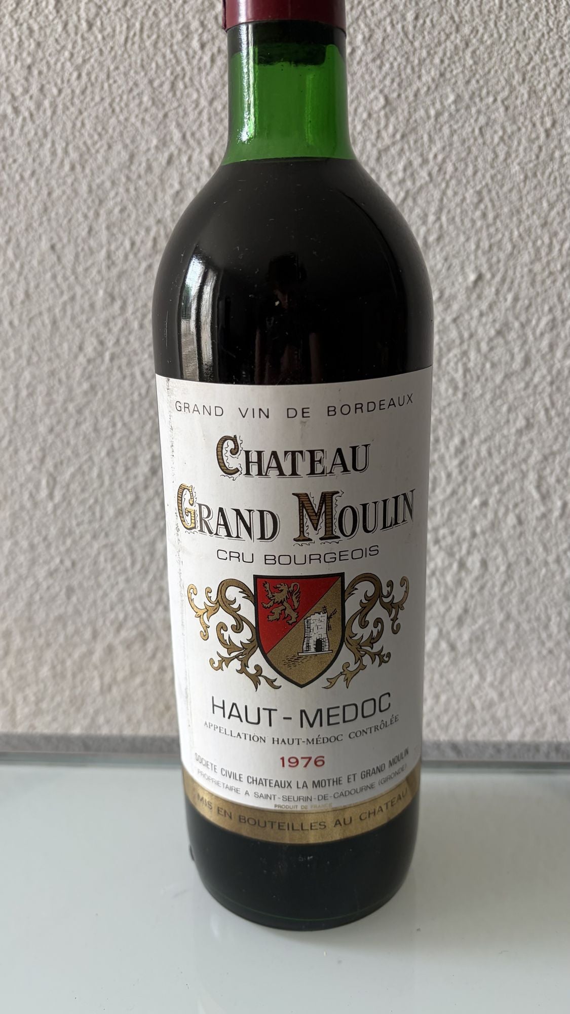 Château Grand Moulin 1976 – Haut-Médoc Cru Bourgeois