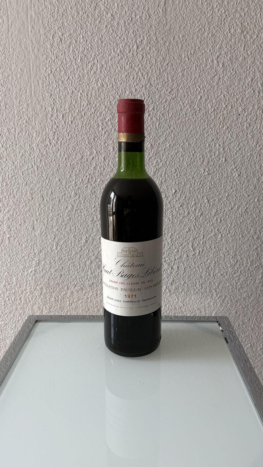 Château Haut-Bages Libéral 1971 – Pauillac 5ème Grand Cru Classé 1855