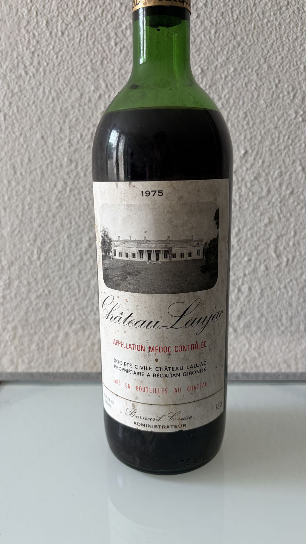 Château Laujac 1975 – Médoc Cru Bourgeois (Famille Cruse)