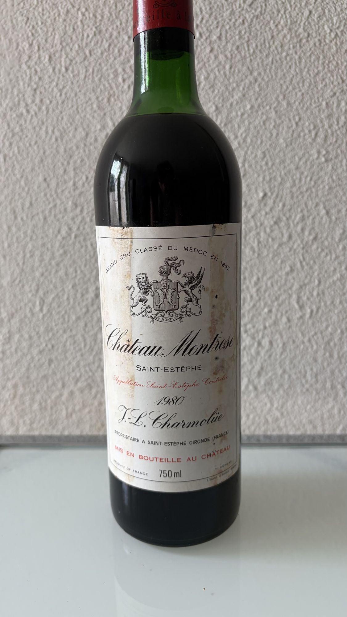 Château Montrose 1980 – Saint-Estèphe 2ème Grand Cru Classé 1855