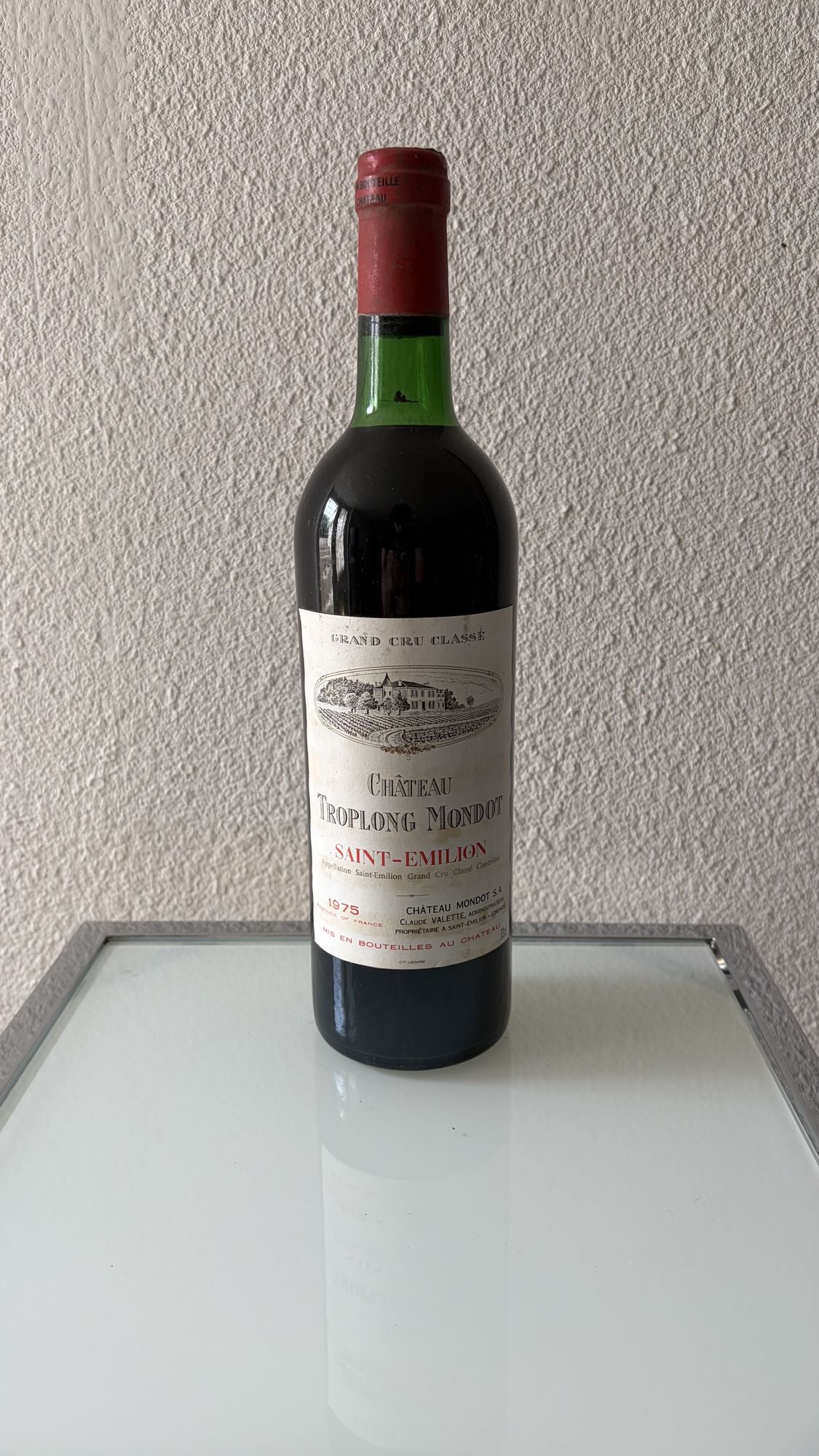 Château Troplong Mondot 1975 – Saint-Émilion 1er Grand Cru Classé B