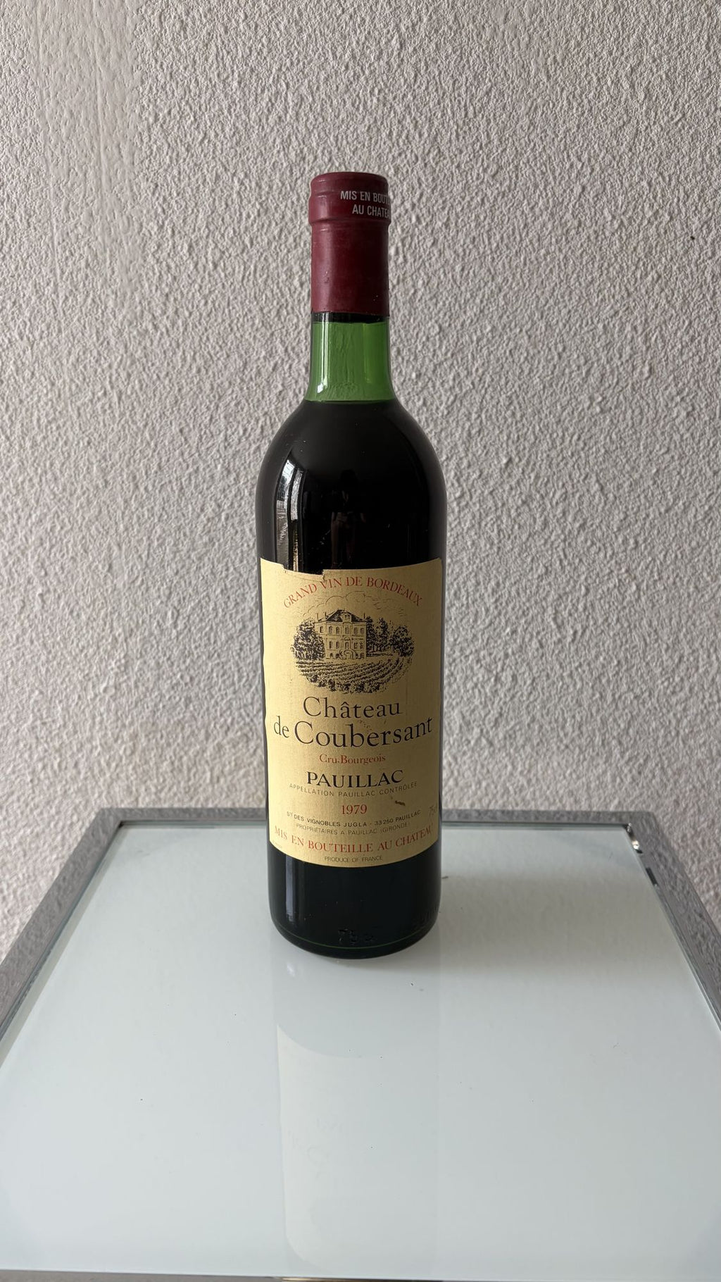 Château de Coubersant 1979 – Pauillac Cru Bourgeois
