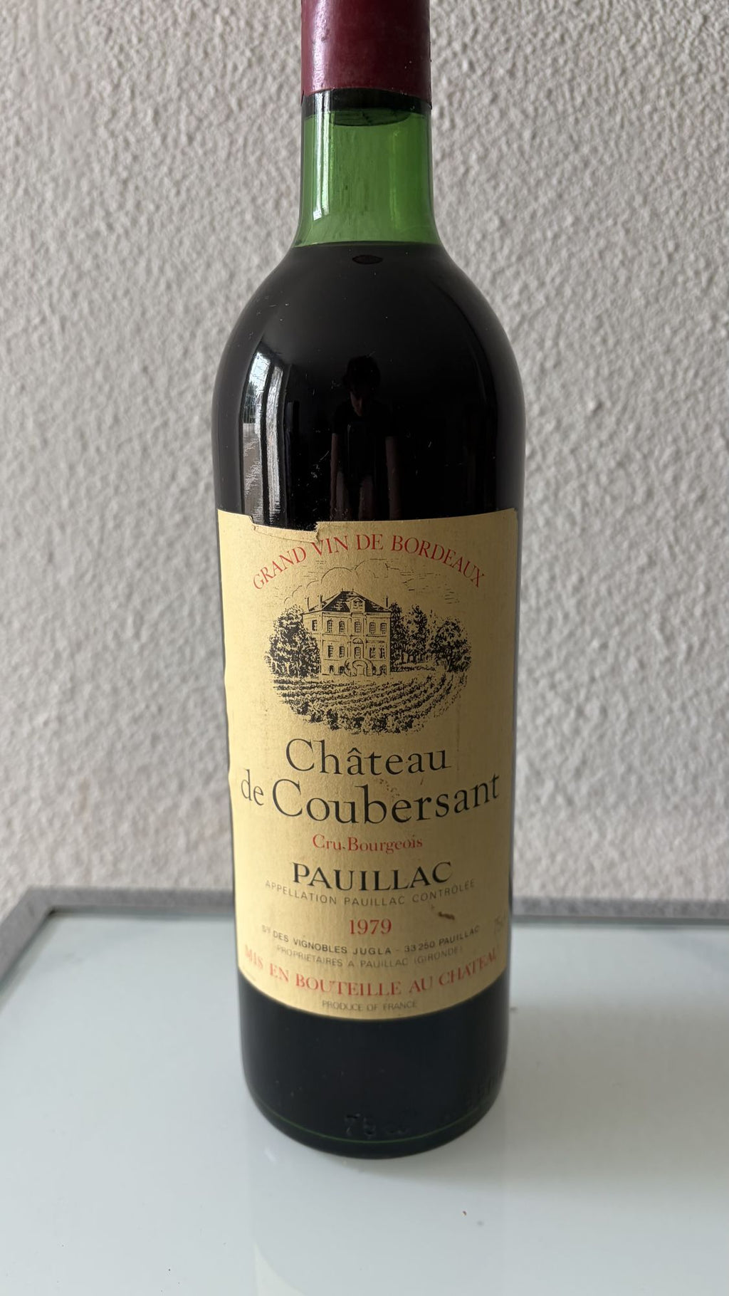 Château de Coubersant 1979 – Pauillac Cru Bourgeois