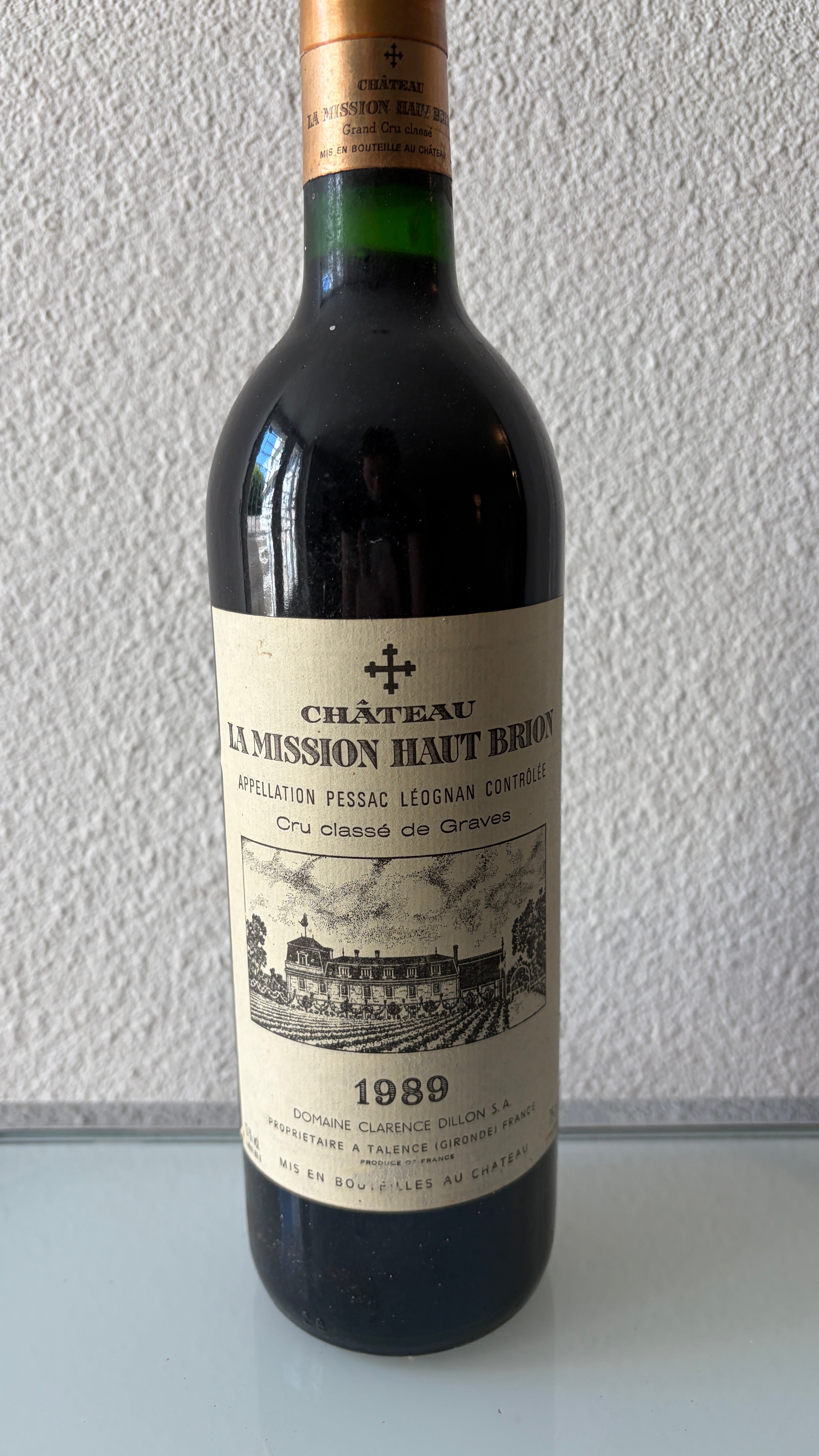 Château La Mission Haut-Brion 1989 – Pessac-Léognan Cru Classé de Graves