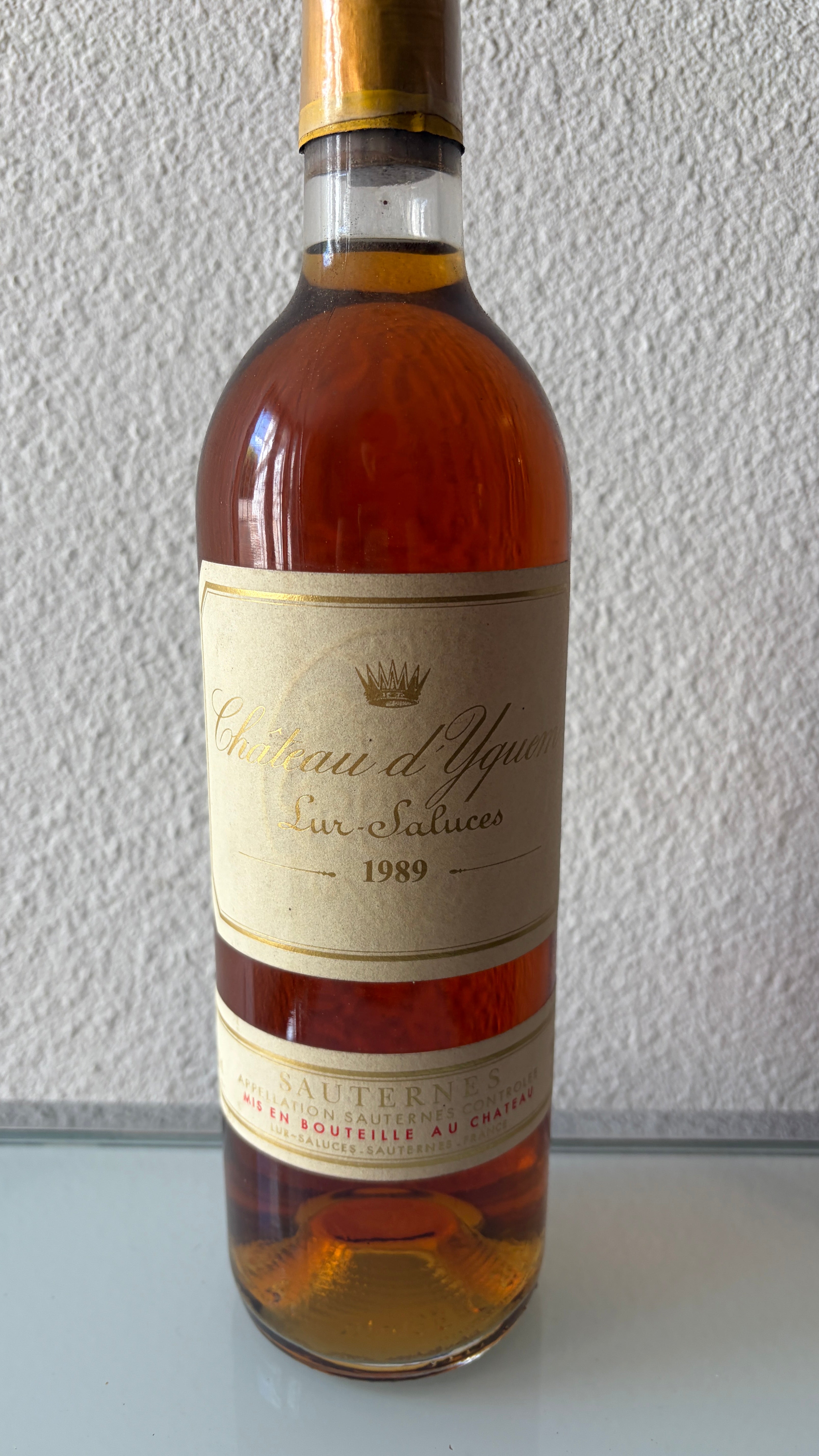 Château d'Yquem 1989 – Sauternes Premier Cru Classé Supérieur